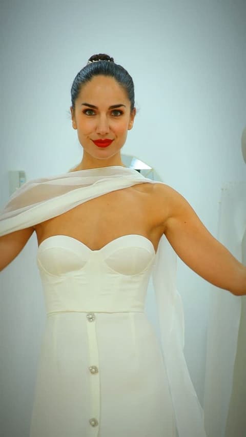 Reel de Jorge de la Rosa Atelier con una novia