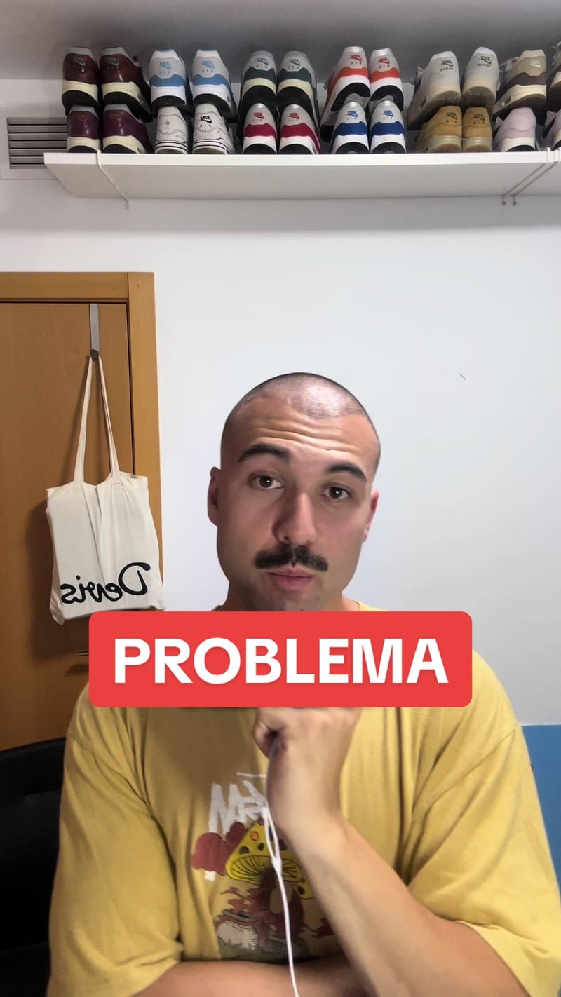 Vídeo de TikTok del artista Nacho Devis