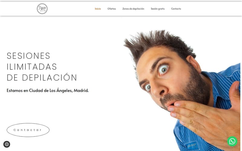 Web de Clínica ST Láser, depilación láser en Ciudad de los Ángeles (Madrid)